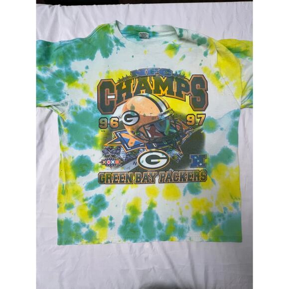 Starter - GreenBay Packers Tee - SuperBowl XXXI - 1996–97 NFL - Picture 1 of 3